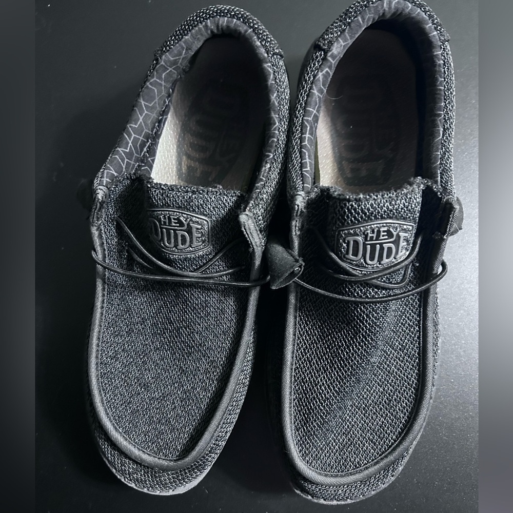 Hey Dude Black Casual Shoes